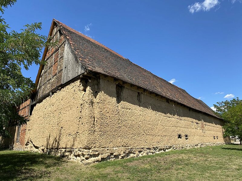 Lehmwellerscheune in Dieskau, Saalekreis